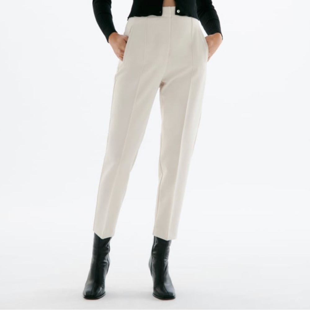Zara high waisted trousers